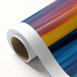 Art deco poster of Auckland skyline in pastel shades on rolled canvas, ideal for nursery wall art.