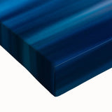 Black and white landscape art painting of Auckland on stretched canvas, ideal for bedroom wall art.