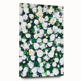 Large abstract wall art on acrylic glass, featuring vibrant spring colors, ideal for bedroom or dining room decor.