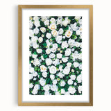 Extra large abstract art print featuring textured swirls in spring hues on a gold-framed canvas, ideal for living room decor.