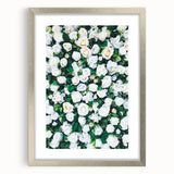 Textured abstract art print in pastel shades on a silver-framed canvas, ideal for bedroom wall decor.