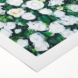 Art deco poster featuring a spring theme with soft pastel colors on rolled canvas, suitable for dining room walls.