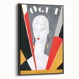 1926 Art Deco Vogue Cover Print - Minimalist Geometric Wall Art