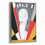 1926 Art Deco Vogue Cover Print - Minimalist Geometric Wall Art