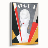 1926 Art Deco Vogue Cover Print - Minimalist Geometric Wall Art