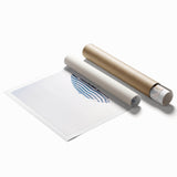 Extra large rolled canvas print featuring vibrant floral art in pastel shades, ideal for classy bathroom wall art.