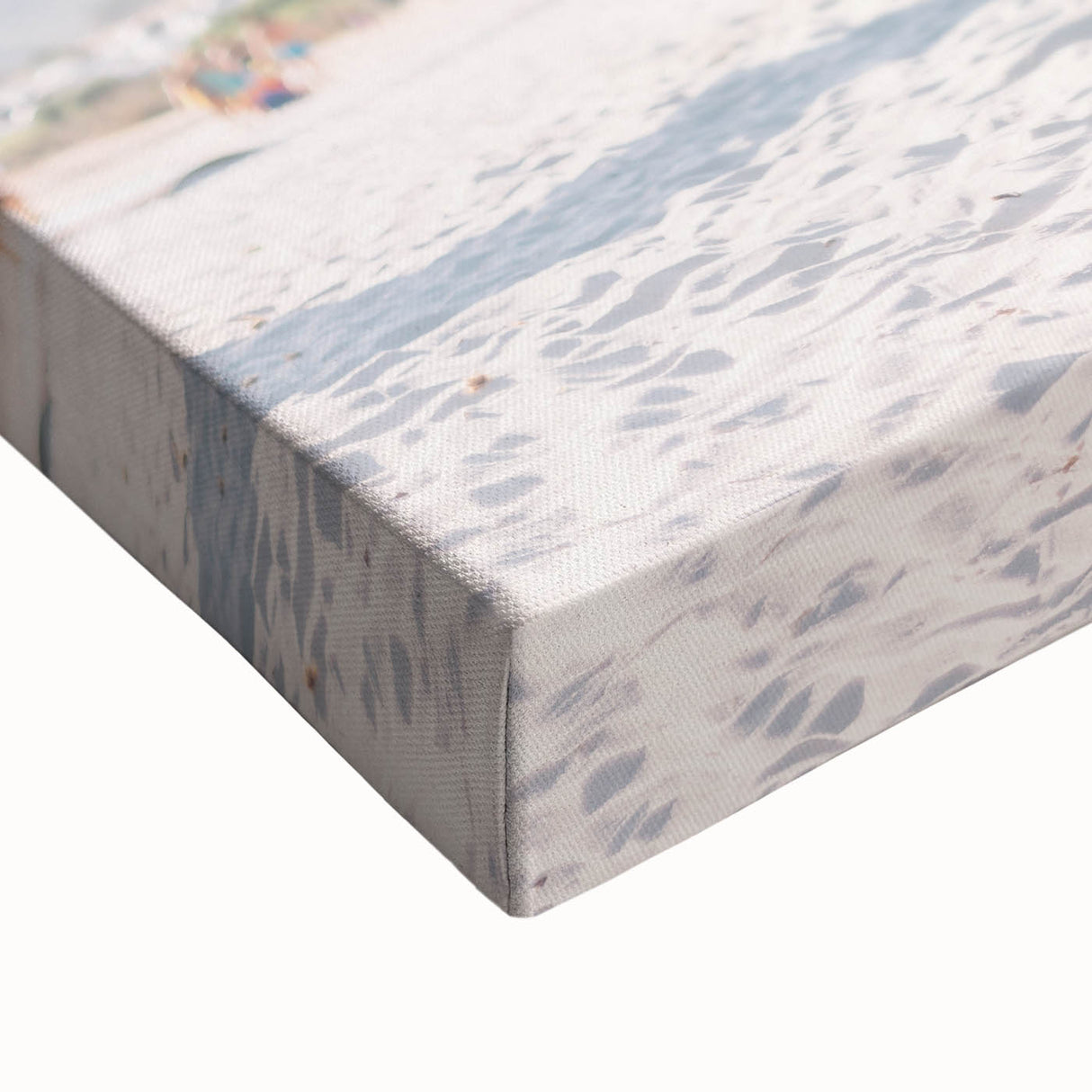 Large art canvas depicting a black and white landscape painting, suitable for bedroom decor.