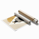 Elegant Dining Room Art Prints – Surreal Abstract Cheetah Design