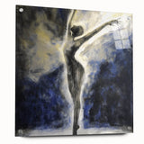 Elegant Dancer Living Room Wall Art – Large Canvas & Framed Print
