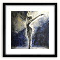 Elegant Dancer Living Room Wall Art – Large Canvas & Framed Print