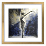 Elegant Dancer Living Room Wall Art – Large Canvas & Framed Print