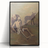 Expressionist Art: The Good Samaritan | Poignant Modern Wall Art