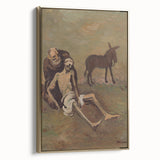Expressionist Art: The Good Samaritan | Poignant Modern Wall Art