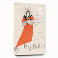 Impressionist Poster - May Belfort by Toulouse-Lautrec Art Print