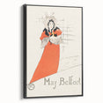 Impressionist Poster - May Belfort by Toulouse-Lautrec Art Print