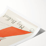 Impressionist Poster - May Belfort by Toulouse-Lautrec Art Print