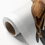 Vintage Wildlife Art - Detailed Illustration of a Majestic Tawny Eagle