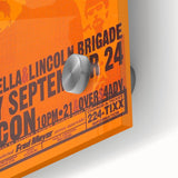 Oasis Concert Poster - Retro Art for Britpop Fans