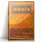 Oasis Concert Poster - Retro Art for Britpop Fans