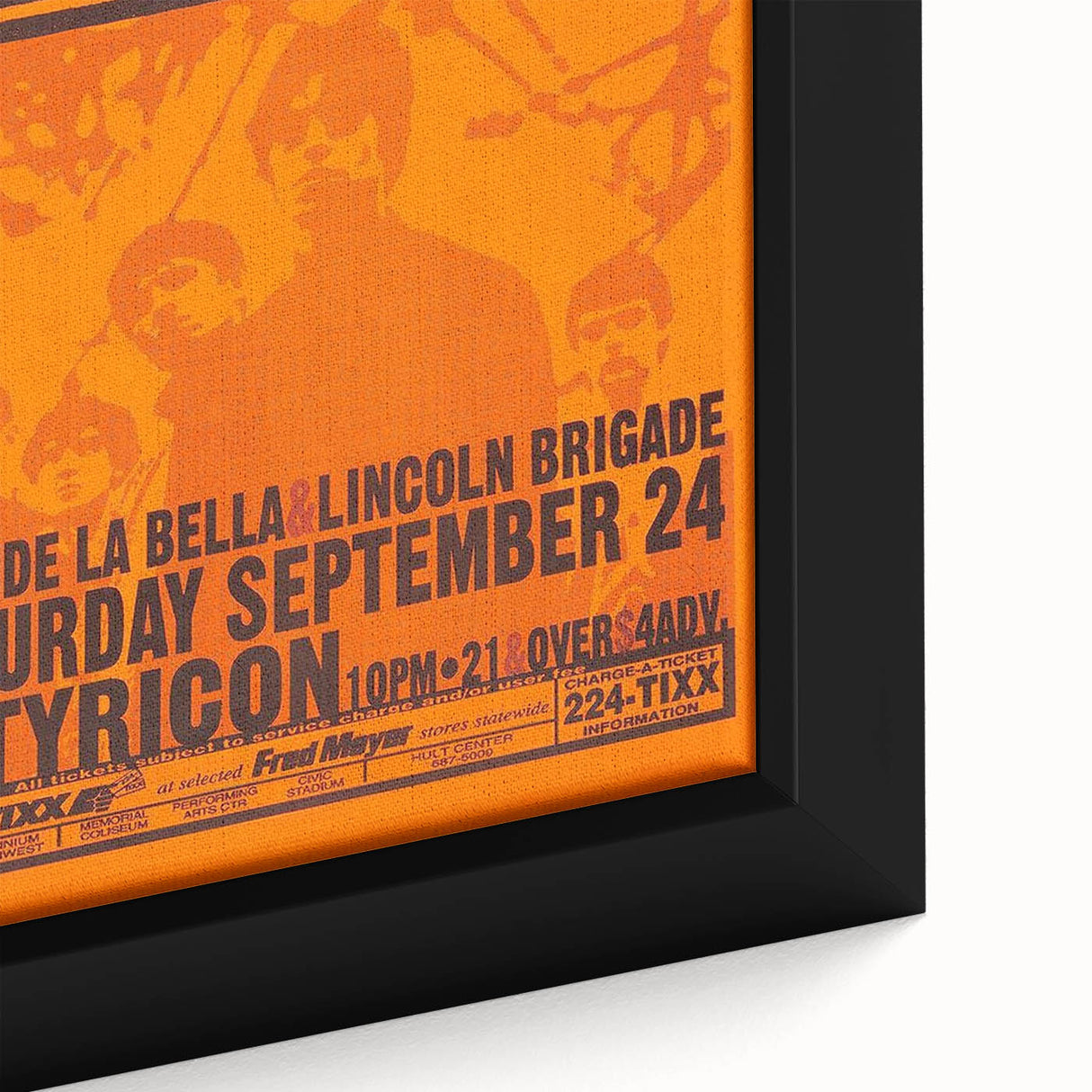 Oasis Concert Poster - Retro Art for Britpop Fans