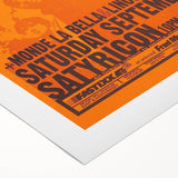 Oasis Concert Poster - Retro Art for Britpop Fans