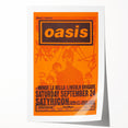 Oasis Concert Poster - Retro Art for Britpop Fans