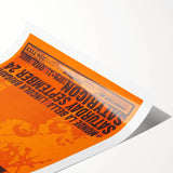 Oasis Concert Poster - Retro Art for Britpop Fans