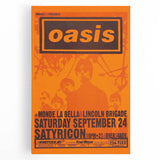 Oasis Concert Poster - Retro Art for Britpop Fans