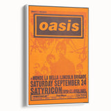 Oasis Concert Poster - Retro Art for Britpop Fans