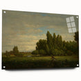 Realism Landscape Art Print - Meadow and Trees by Théodore Rousseau