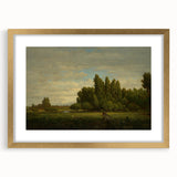 Realism Landscape Art Print - Meadow and Trees by Théodore Rousseau