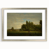 Realism Landscape Art Print - Meadow and Trees by Théodore Rousseau