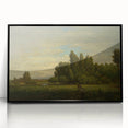 Realism Landscape Art Print - Meadow and Trees by Théodore Rousseau