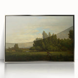 Realism Landscape Art Print - Meadow and Trees by Théodore Rousseau