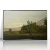 Realism Landscape Art Print - Meadow and Trees by Théodore Rousseau