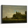 Realism Landscape Art Print - Meadow and Trees by Théodore Rousseau