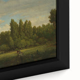 Realism Landscape Art Print - Meadow and Trees by Théodore Rousseau