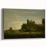 Realism Landscape Art Print - Meadow and Trees by Théodore Rousseau