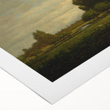 Realism Landscape Art Print - Meadow and Trees by Théodore Rousseau