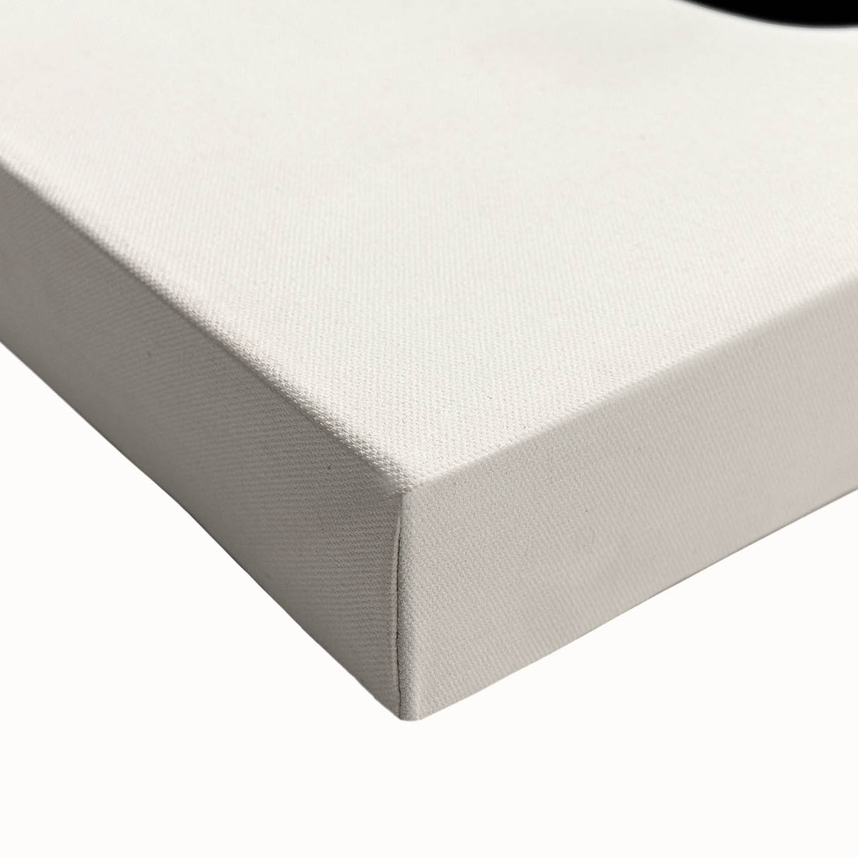 Modern Dining Room Wall Art – Black & White Abstract Canvas Print