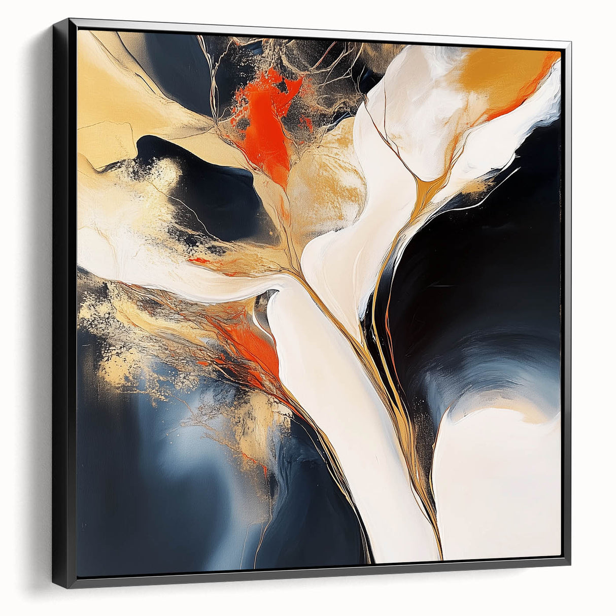 Modern Abstract Wall Art – Large Minimalist Geometric Canvas