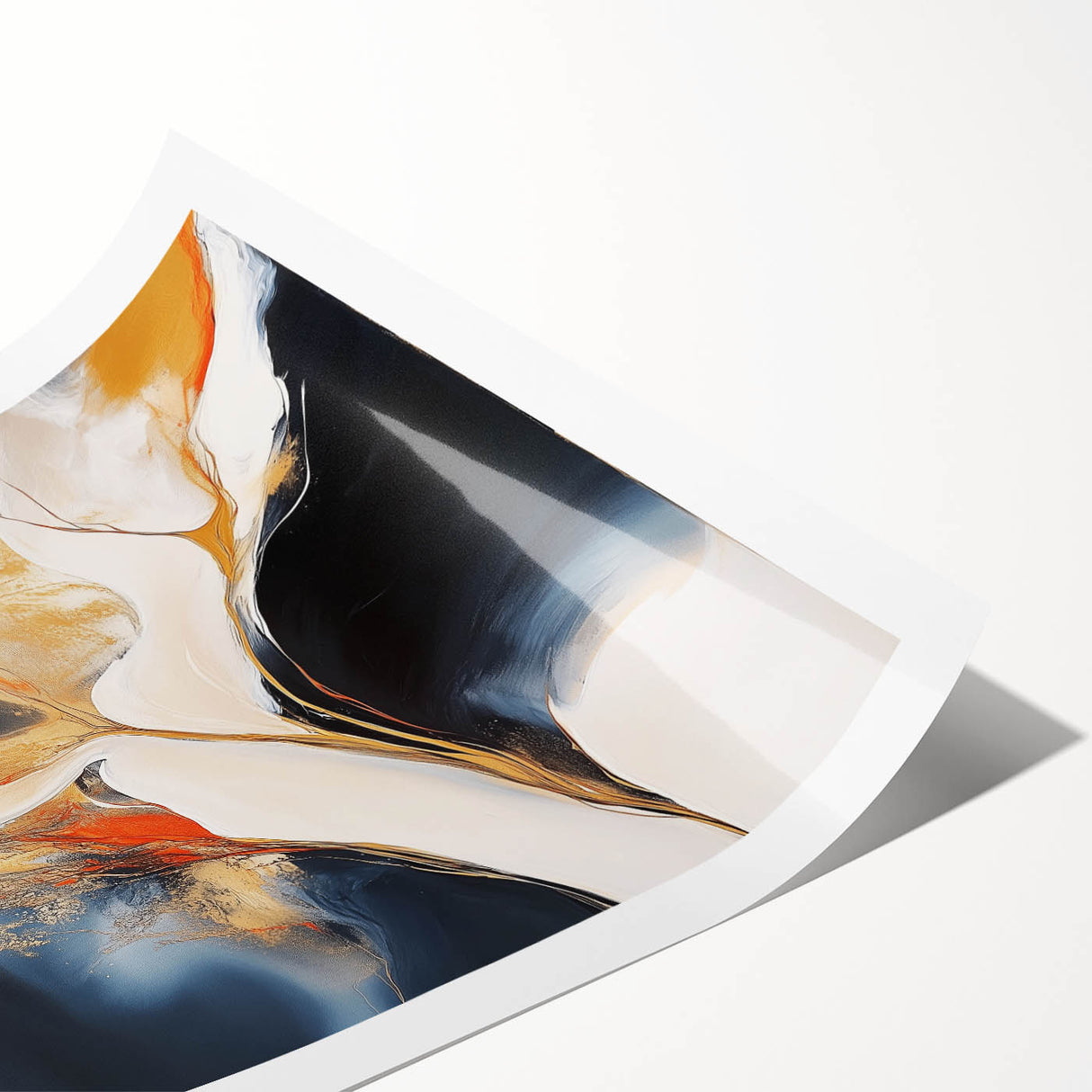 Modern Abstract Wall Art – Large Minimalist Geometric Canvas