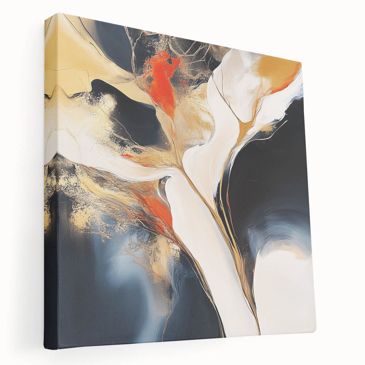 Modern Abstract Wall Art – Large Minimalist Geometric Canvas