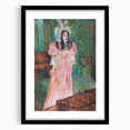 Impressionist Portrait - May Belfort in Pink by Toulouse-Lautrec Art Print