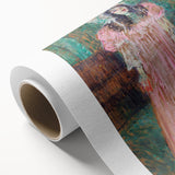 Impressionist Portrait - May Belfort in Pink by Toulouse-Lautrec Art Print