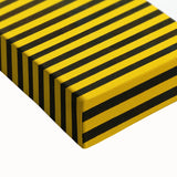 Bold Modern Wall Art - Striking Yellow and Black Graphic Abstract Poster