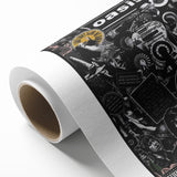 Oasis Collage Poster - Retro Art for Music Fans