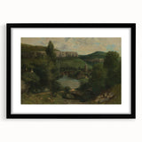 View of Ornans - Realism Art Canvas | Classical Realism Paintings