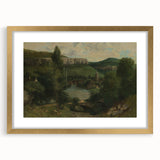 View of Ornans - Realism Art Canvas | Classical Realism Paintings