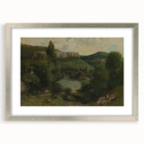 View of Ornans - Realism Art Canvas | Classical Realism Paintings